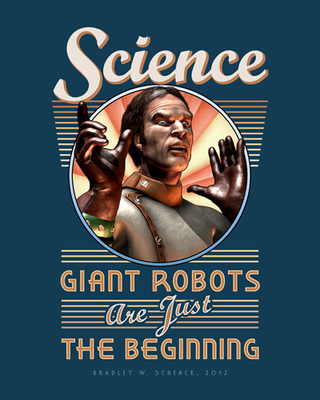 Illustration for article titled Celebrate Science with These Insane Retro Posters